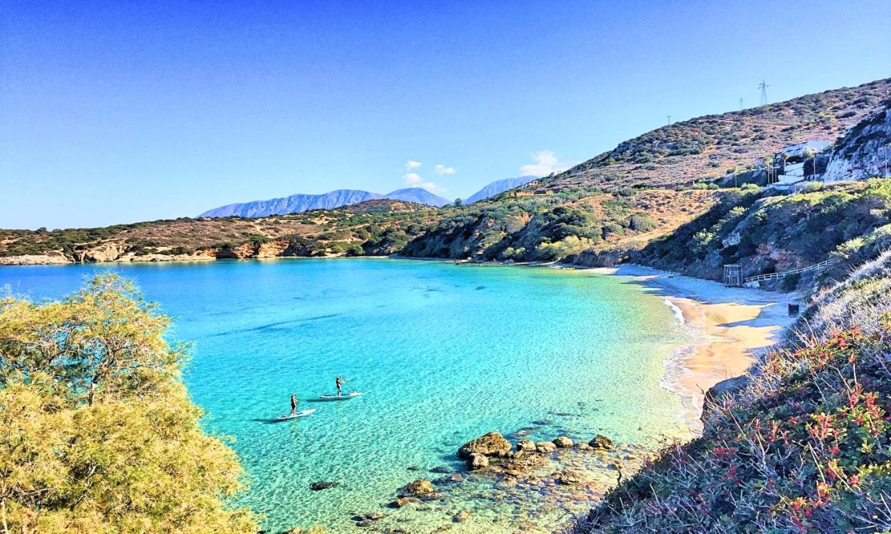 Cretan Lodge Heated Pool Ajos Nikolaos Zewnętrze zdjęcie