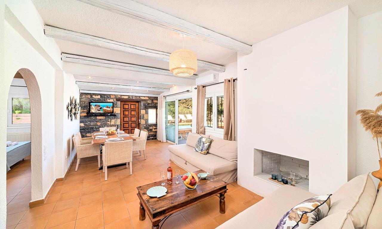 Cretan Lodge Heated Pool Ajos Nikolaos Zewnętrze zdjęcie