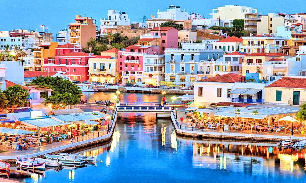 Cretan Lodge Heated Pool Ajos Nikolaos Zewnętrze zdjęcie