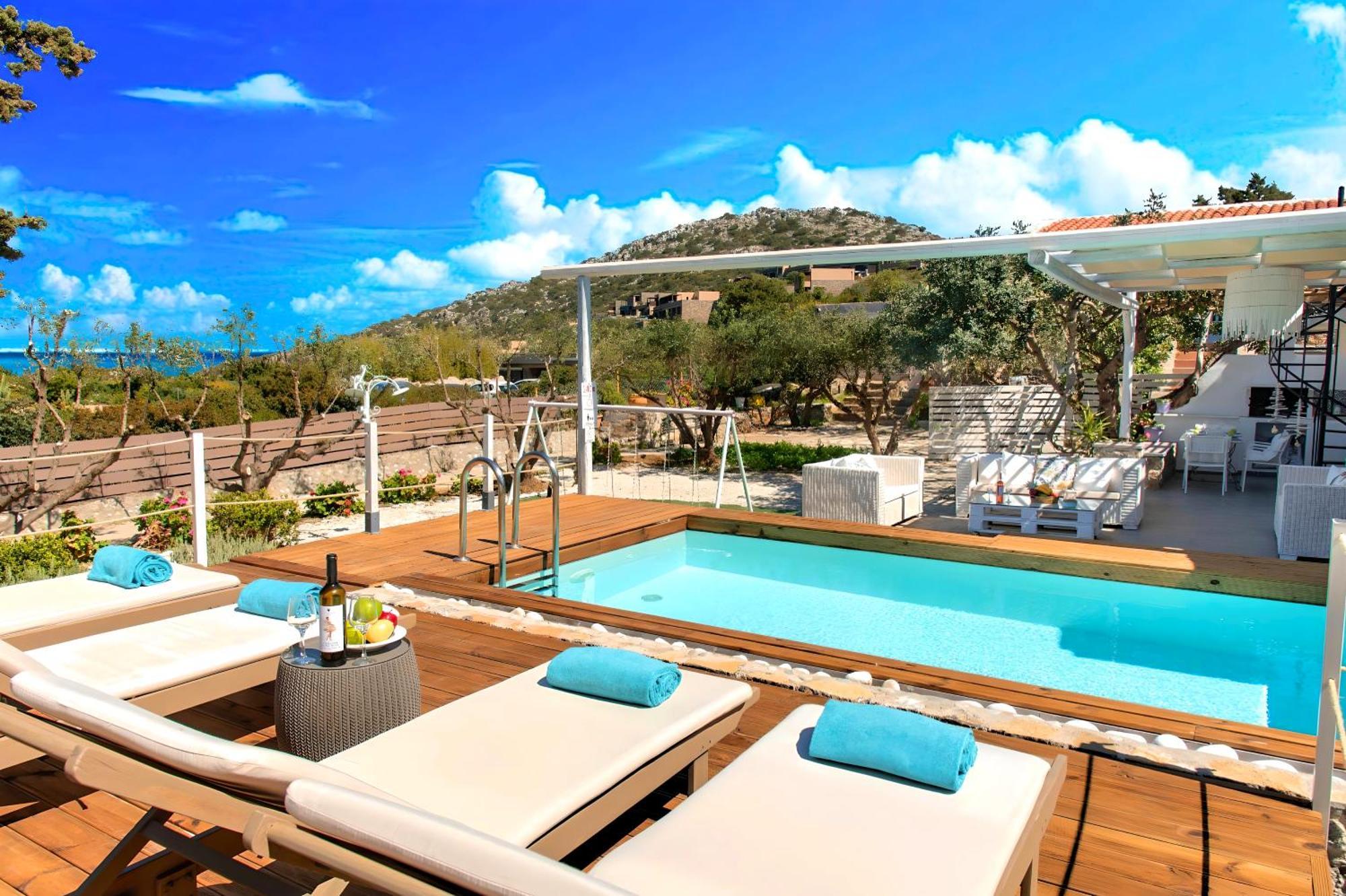 Cretan Lodge Heated Pool Ajos Nikolaos Zewnętrze zdjęcie