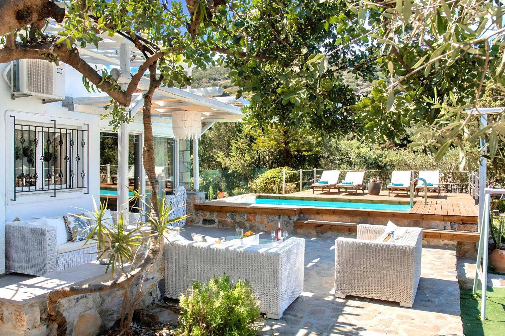 Cretan Lodge Heated Pool Ajos Nikolaos Zewnętrze zdjęcie