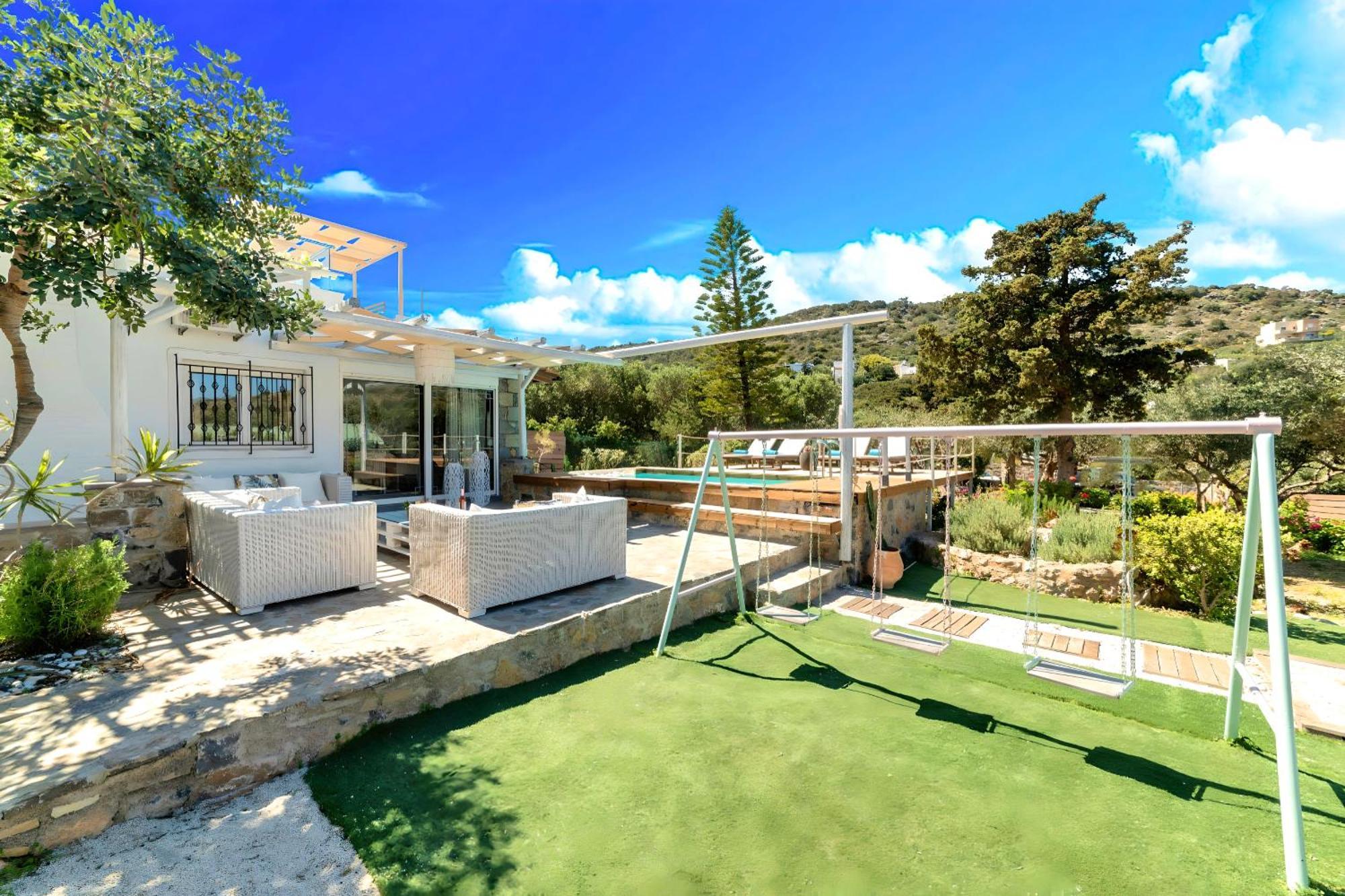 Cretan Lodge Heated Pool Ajos Nikolaos Zewnętrze zdjęcie